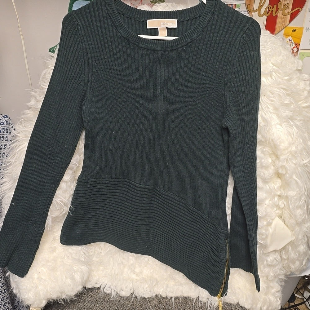 MICHAEL Michael Kors Green Top size small - Picture 5 of 6